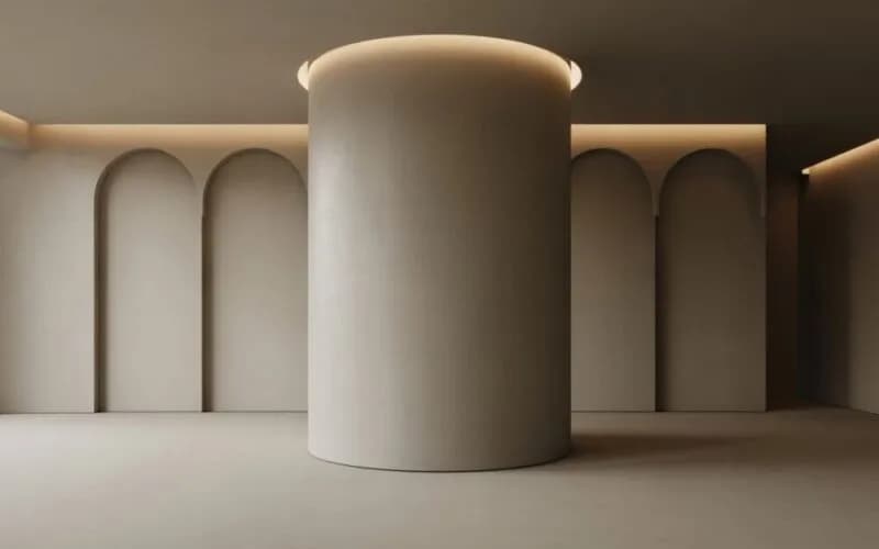 Czym ozdobić filar w salonie, aby zachwycał i nie przytłaczał?