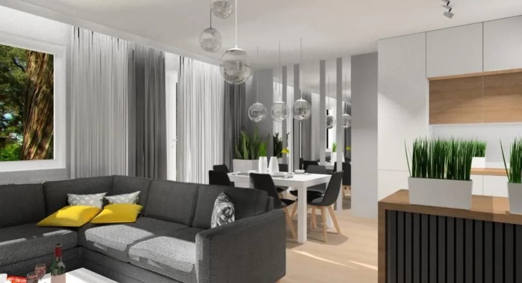 Jak urządzić salon z aneksem kuchennym 30m2 – unikaj tych błędów